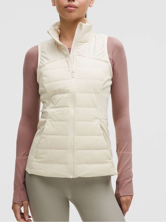 lululemon athletica Jackets & Blazers - Lululemon Womens Down for It All Vest
Light Ivory